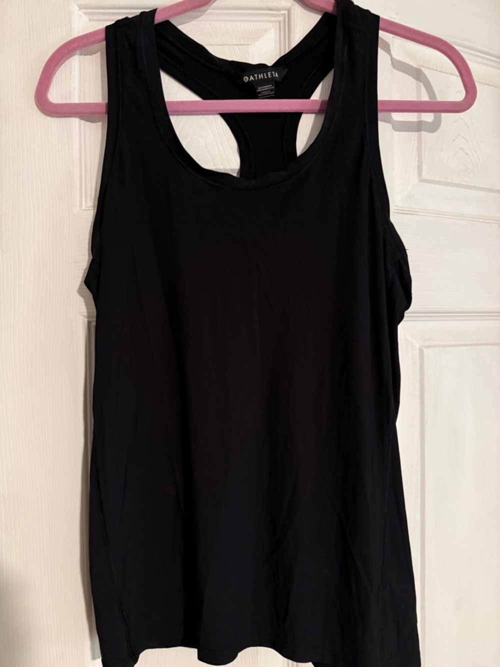 Athleta Black Racerback Tank Top - Women's Active Tank
